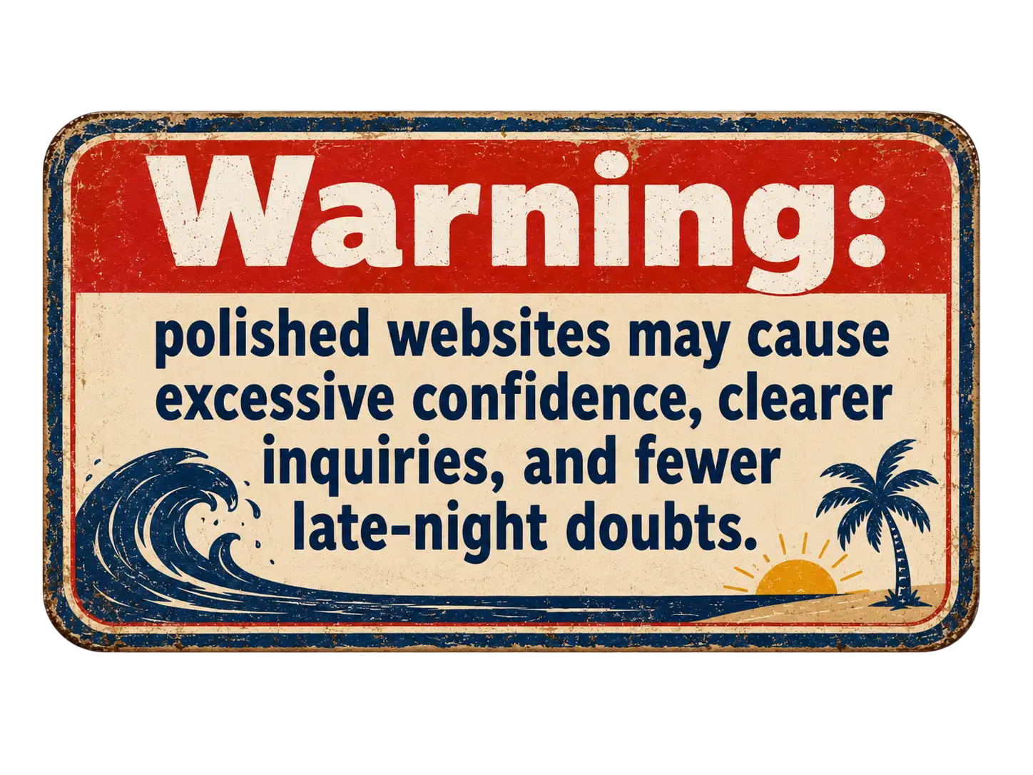 Warning sign