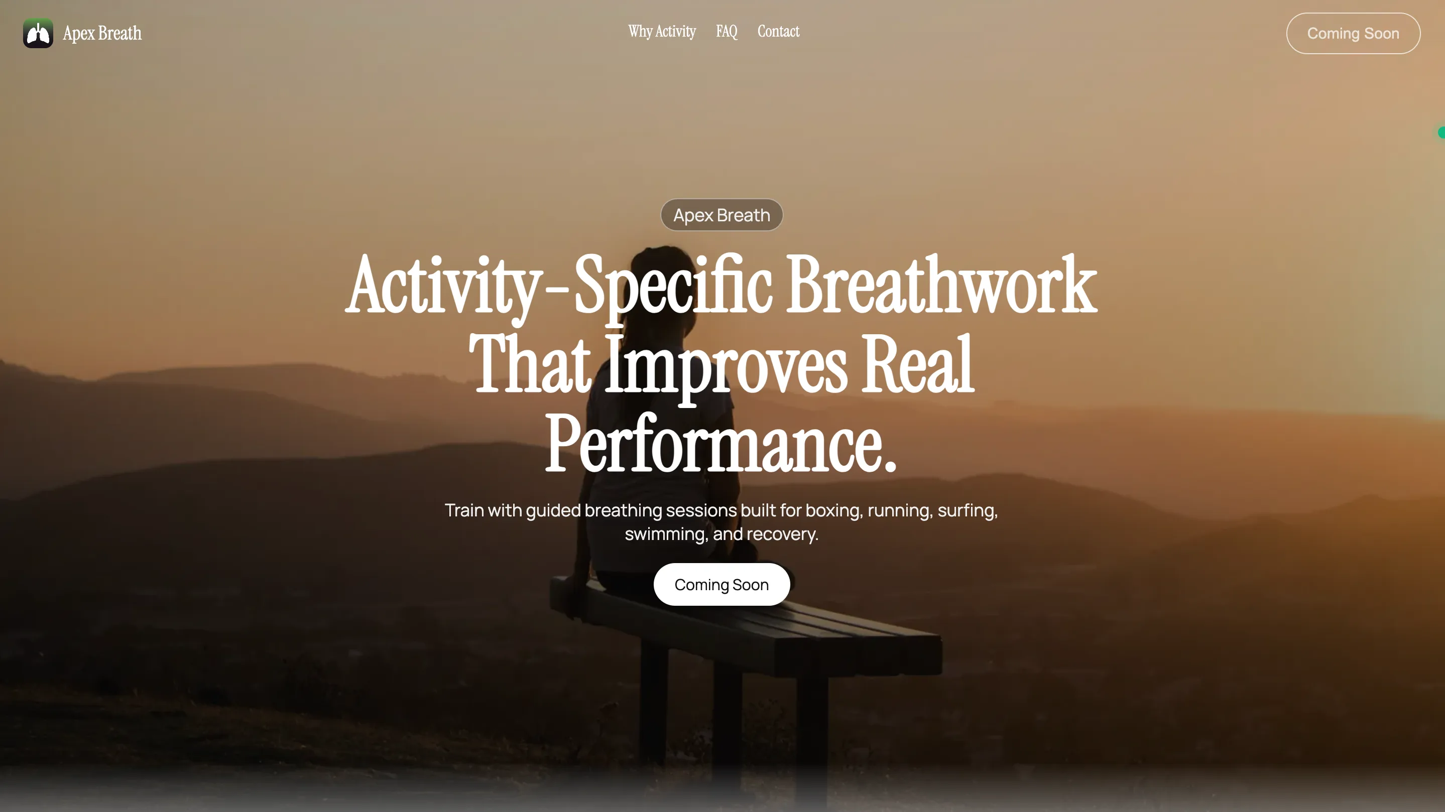 Apex website design project by Fire Island Design